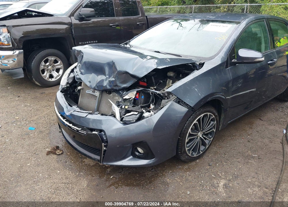 2016 TOYOTA COROLLA S PLUS VIN: 2T1BURHE5GC651934