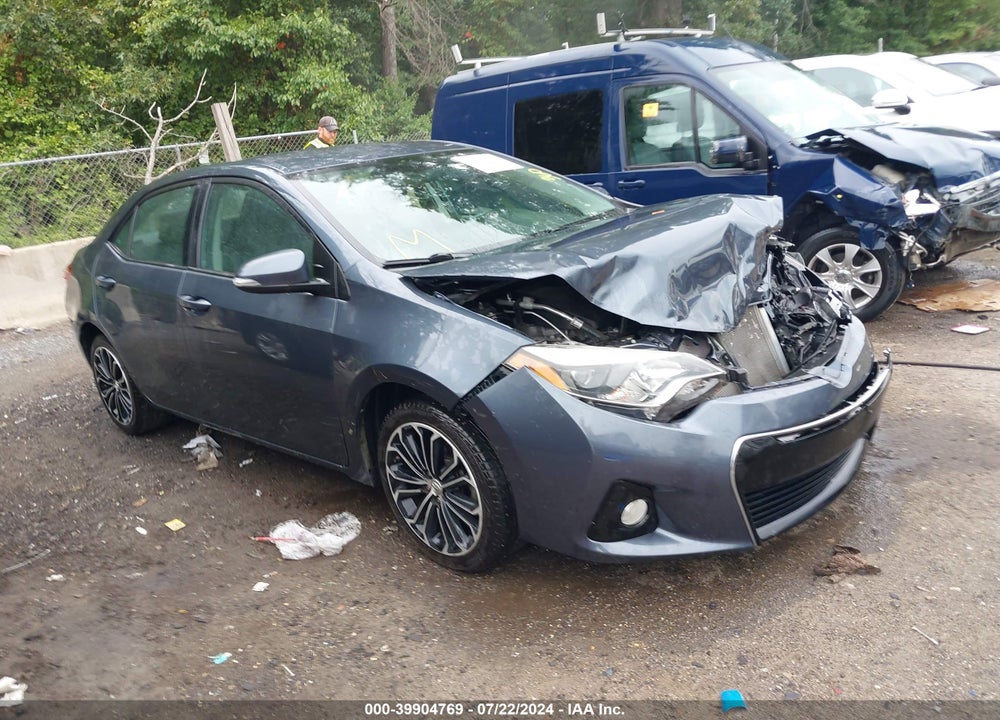 2016 TOYOTA COROLLA S PLUS VIN: 2T1BURHE5GC651934