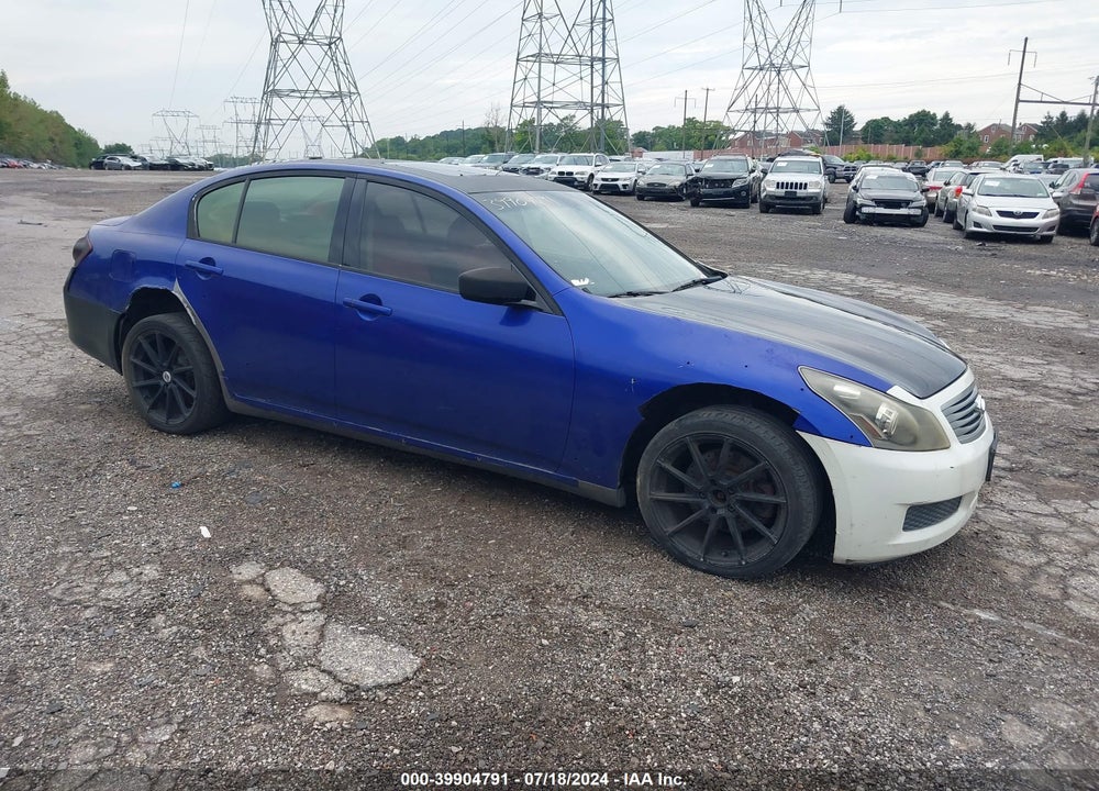 2009 INFINITI G37X VIN: JNKCV61F69M054556