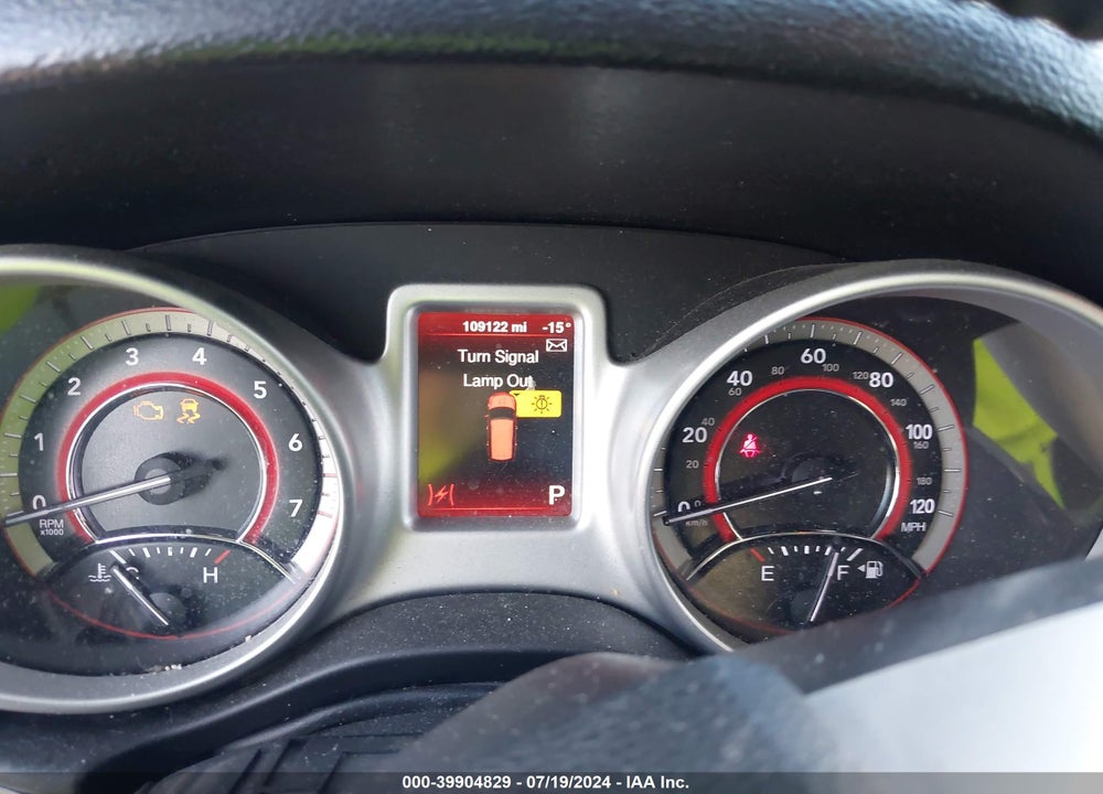 2015 DODGE JOURNEY SXT VIN: 3C4PDCBG6FT752702