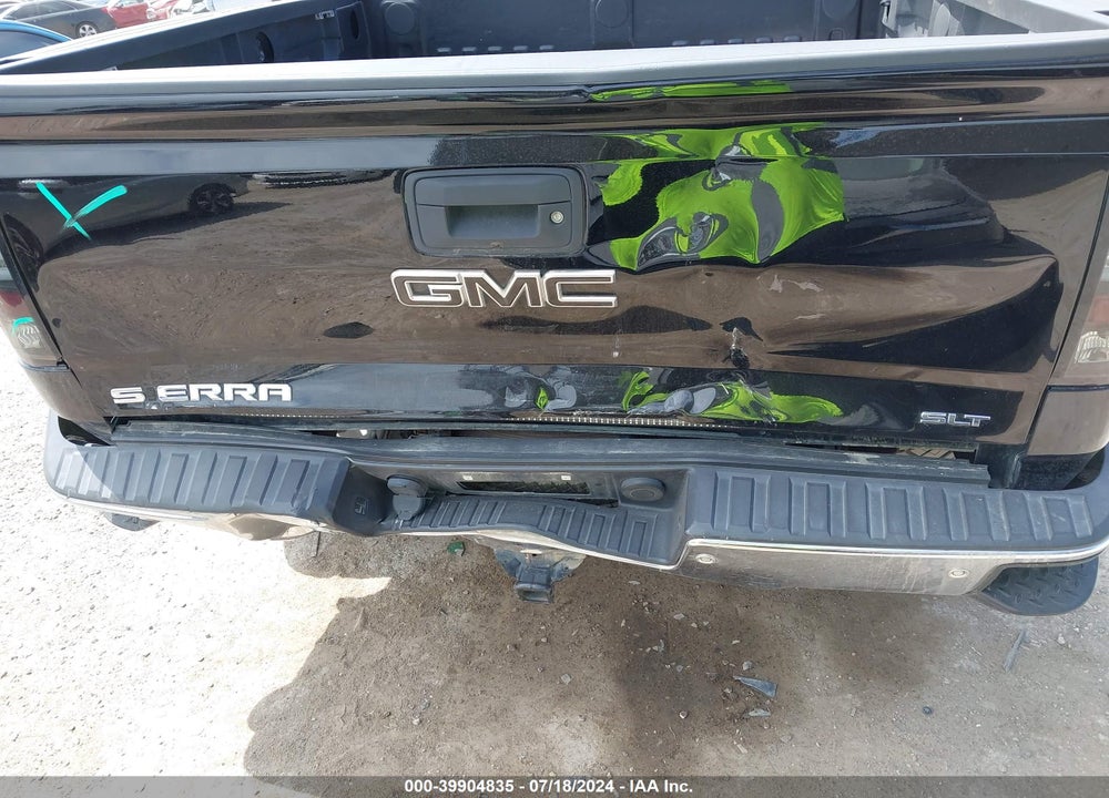 2018 GMC SIERRA 1500 SLT VIN: 3GTU2NEC0JG162459