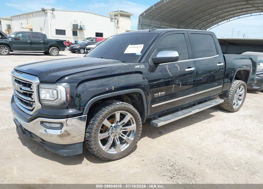 2018 GMC SIERRA 1500 SLT VIN: 3GTU2NEC0JG162459
