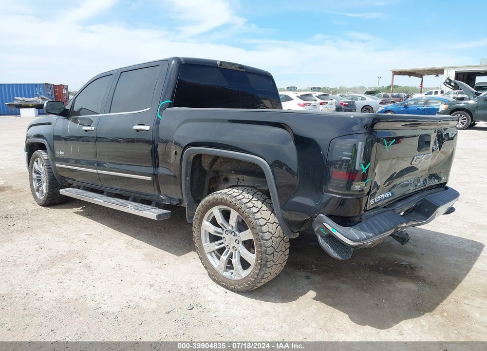 2018 GMC SIERRA 1500 SLT VIN: 3GTU2NEC0JG162459