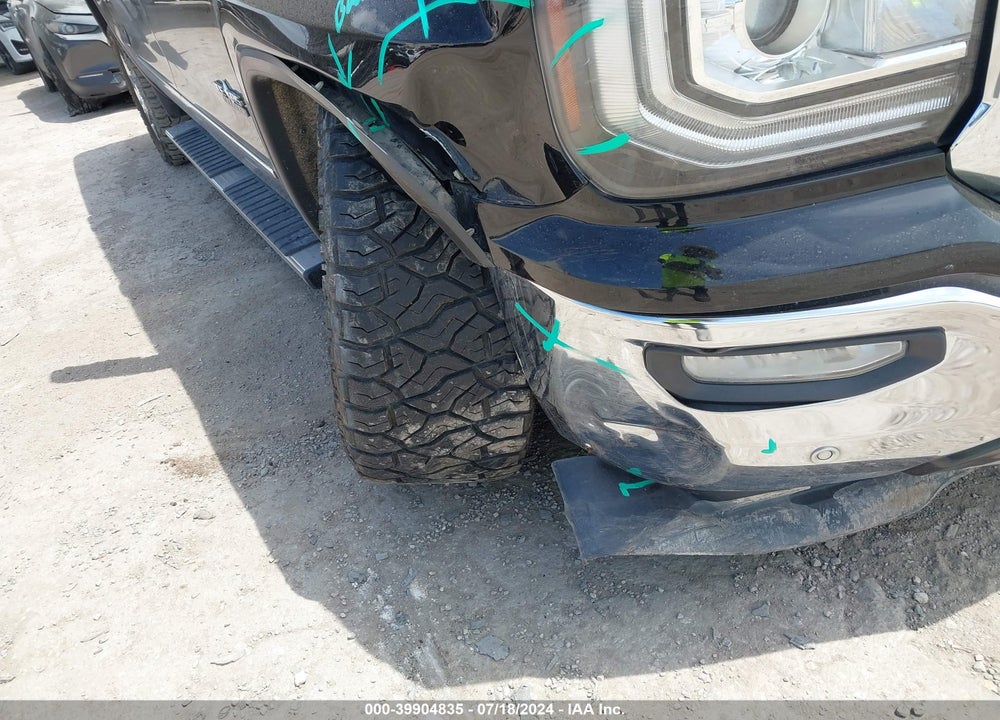 2018 GMC SIERRA 1500 SLT VIN: 3GTU2NEC0JG162459