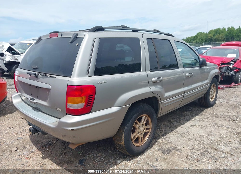 2000 JEEP GRAND CHEROKEE LIMITED VIN: 1J4GW58N4YC285283