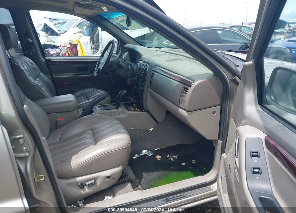 2000 JEEP GRAND CHEROKEE LIMITED VIN: 1J4GW58N4YC285283