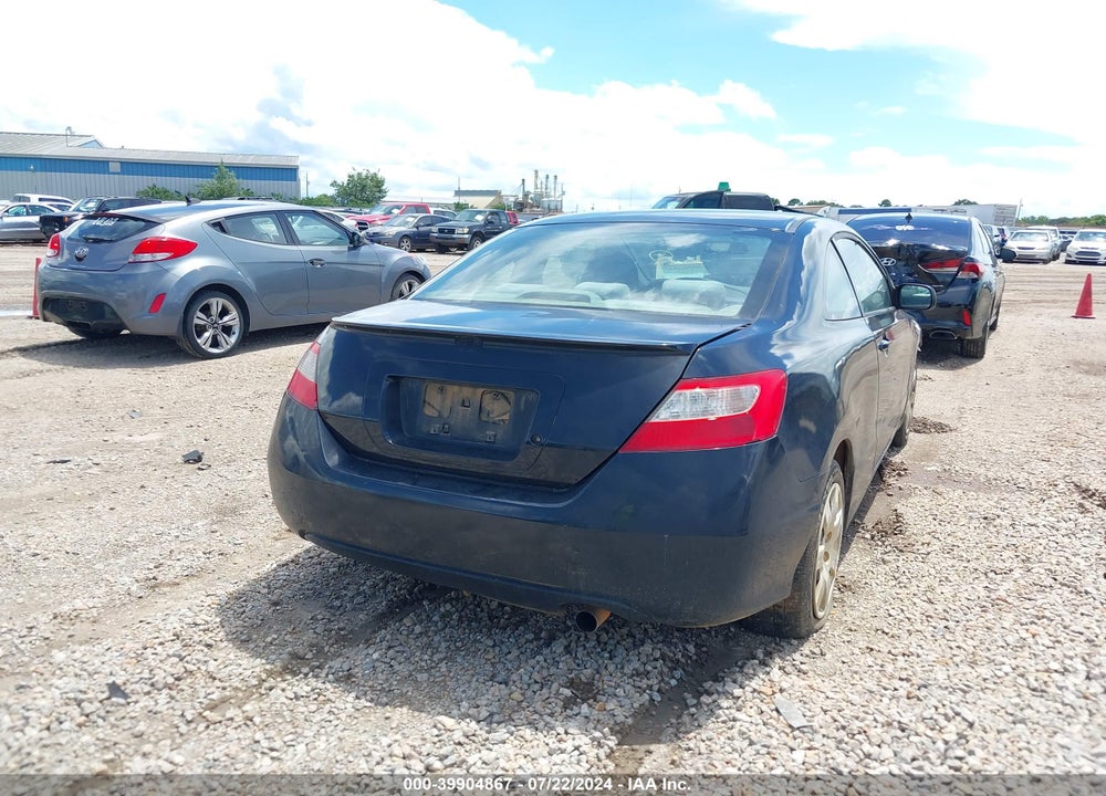2009 HONDA CIVIC LX VIN: 2HGFG12659H534568