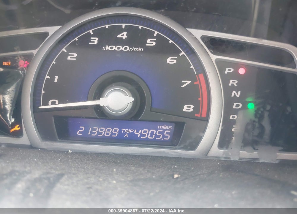 2009 HONDA CIVIC LX VIN: 2HGFG12659H534568