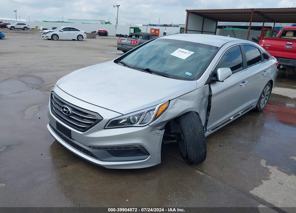 2016 HYUNDAI SONATA SPORT VIN: 5NPE34AF8GH413661