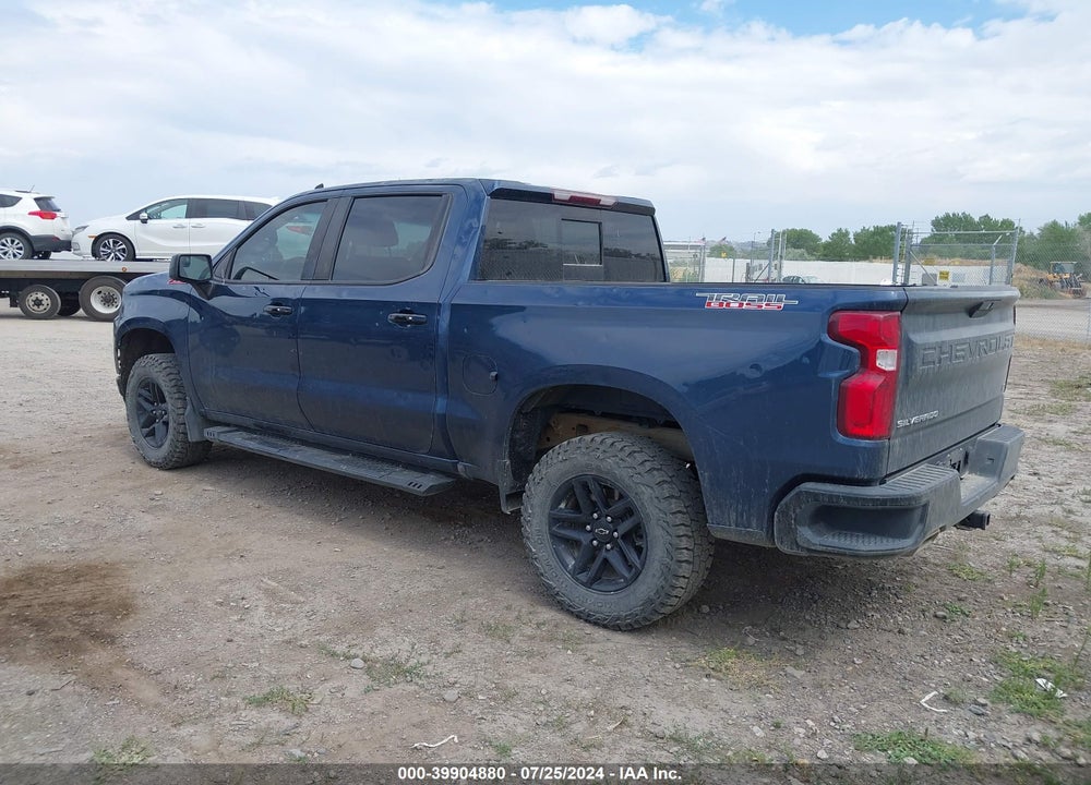 2019 CHEVROLET SILVERADO 1500 LT TRAIL BOSS VIN: 1GCPYFED3KZ301236