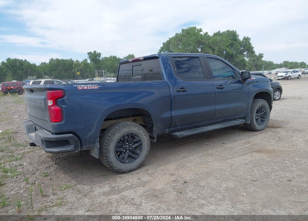 2019 CHEVROLET SILVERADO 1500 LT TRAIL BOSS VIN: 1GCPYFED3KZ301236