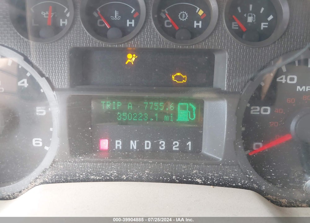 2008 FORD F-250 FX4/LARIAT/XL/XLT VIN: 1FTSX215X8EC03647