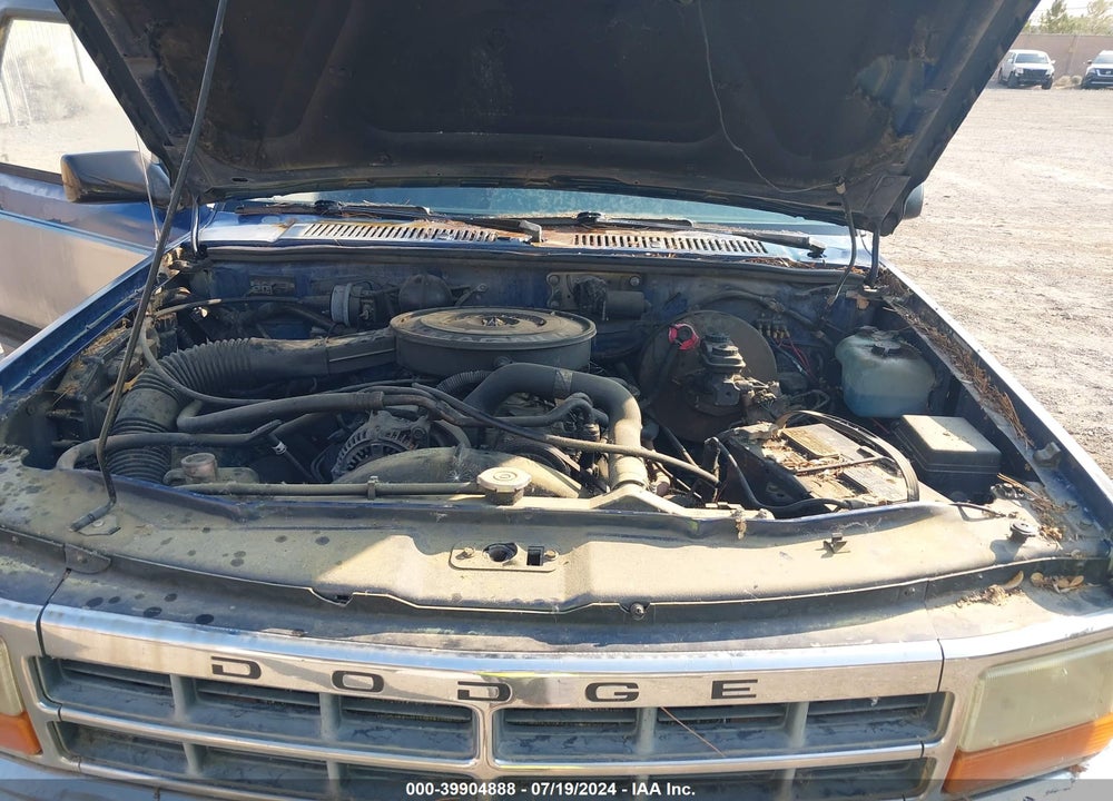 1993 DODGE DAKOTA VIN: 1B7GG23Y7PS195147