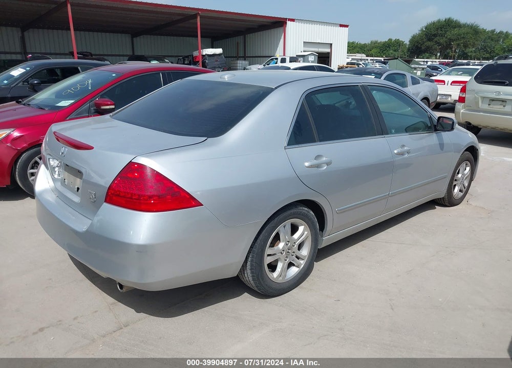 2006 HONDA ACCORD 2.4 EX VIN: 1HGCM56866A041068
