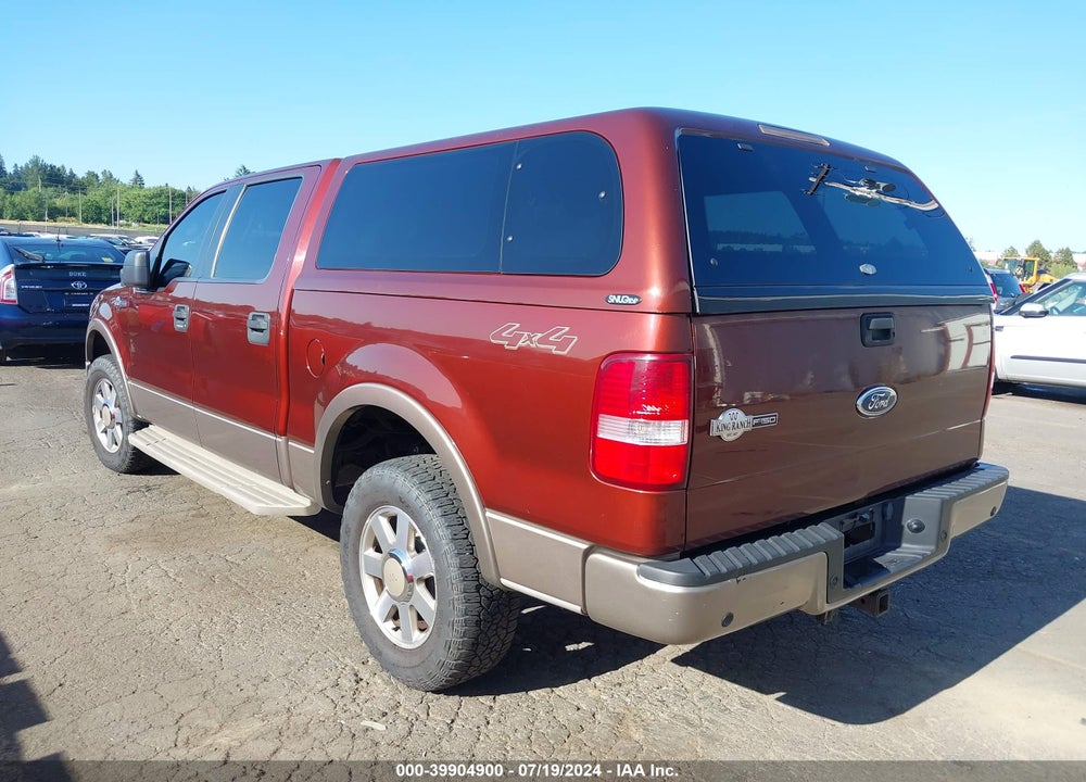 2005 FORD F-150 FX4/LARIAT/XLT VIN: 1FTPW14585KE51729