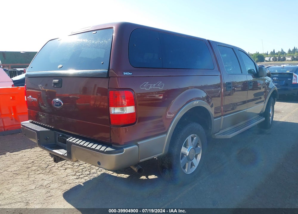 2005 FORD F-150 FX4/LARIAT/XLT VIN: 1FTPW14585KE51729