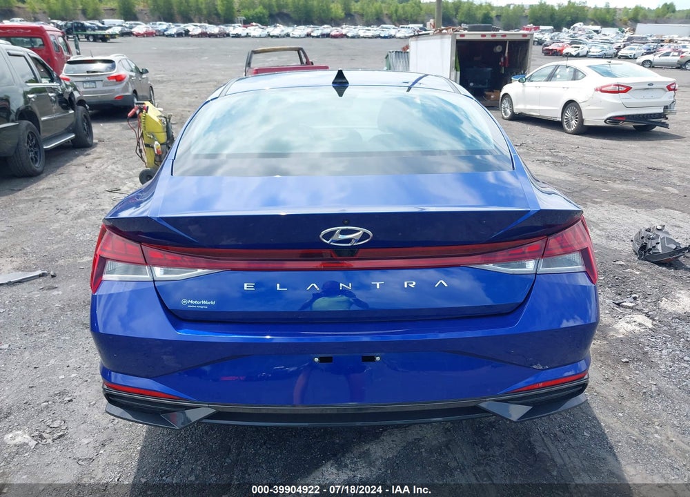 2022 HYUNDAI ELANTRA SEL VIN: 5NPLN4AG8NH057980