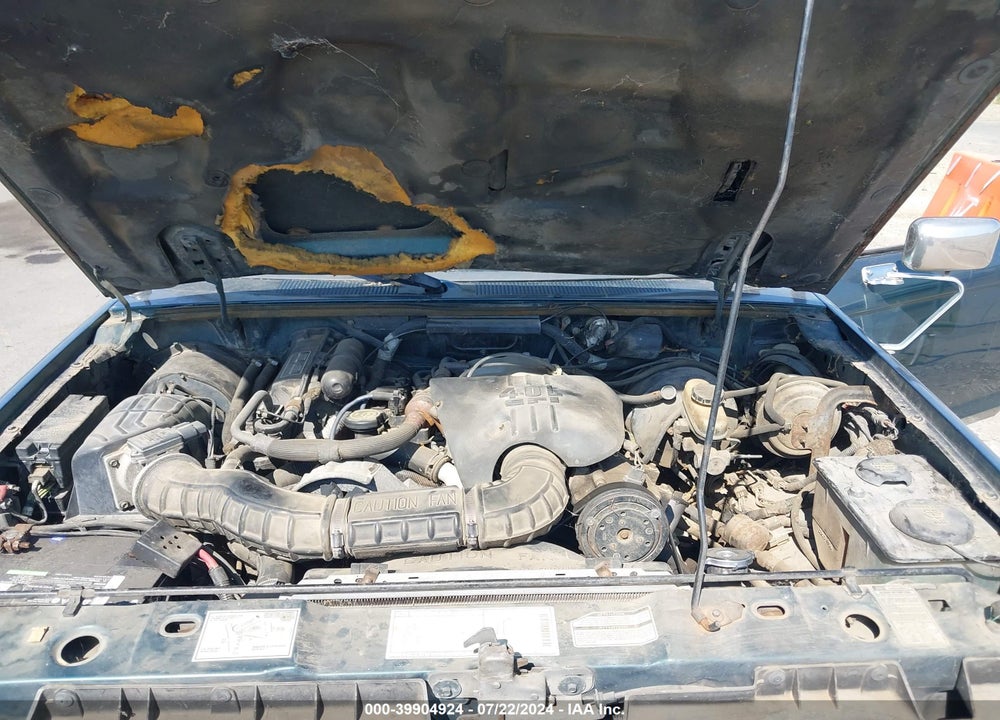1991 FORD RANGER SUPER CAB VIN: 1FTCR14X8MPA55535