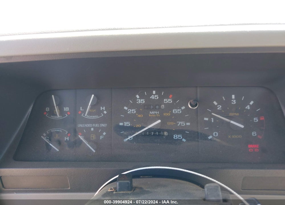 1991 FORD RANGER SUPER CAB VIN: 1FTCR14X8MPA55535