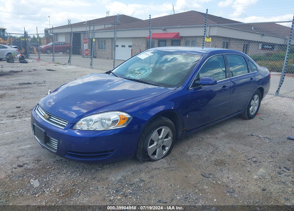 2007 CHEVROLET IMPALA LT VIN: 2G1WT58KX79111068