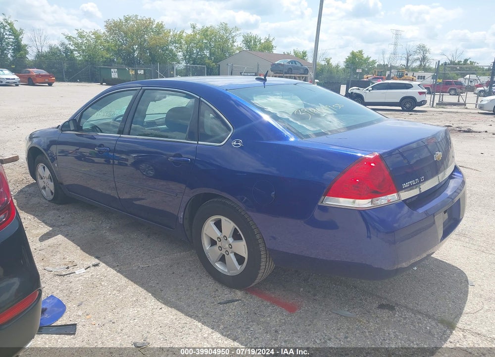 2007 CHEVROLET IMPALA LT VIN: 2G1WT58KX79111068
