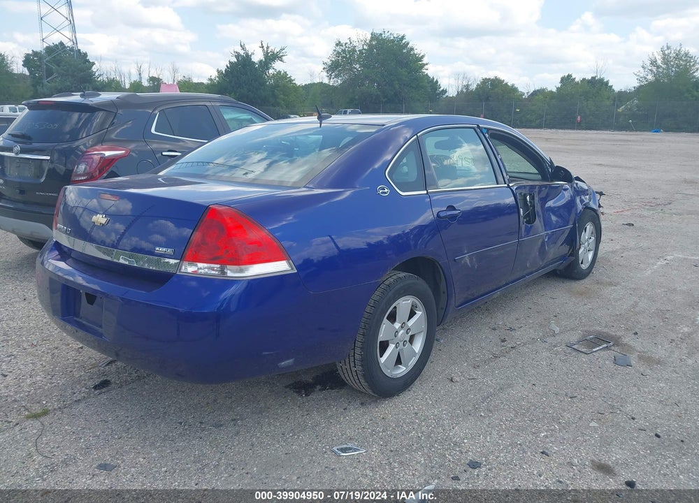 2007 CHEVROLET IMPALA LT VIN: 2G1WT58KX79111068