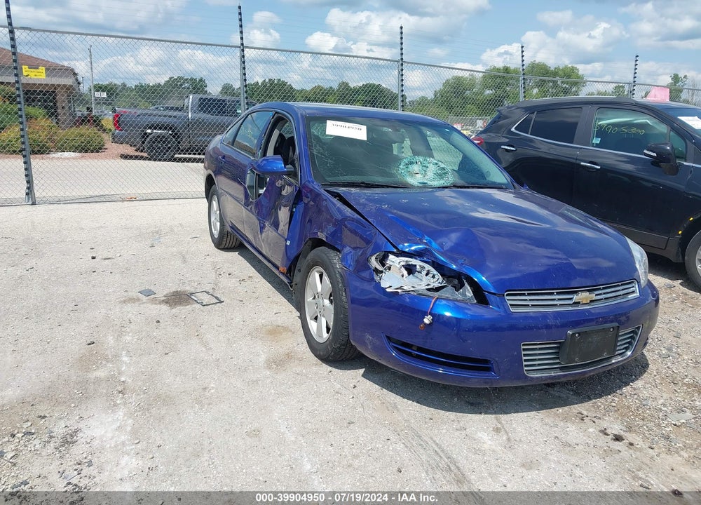 2007 CHEVROLET IMPALA LT VIN: 2G1WT58KX79111068