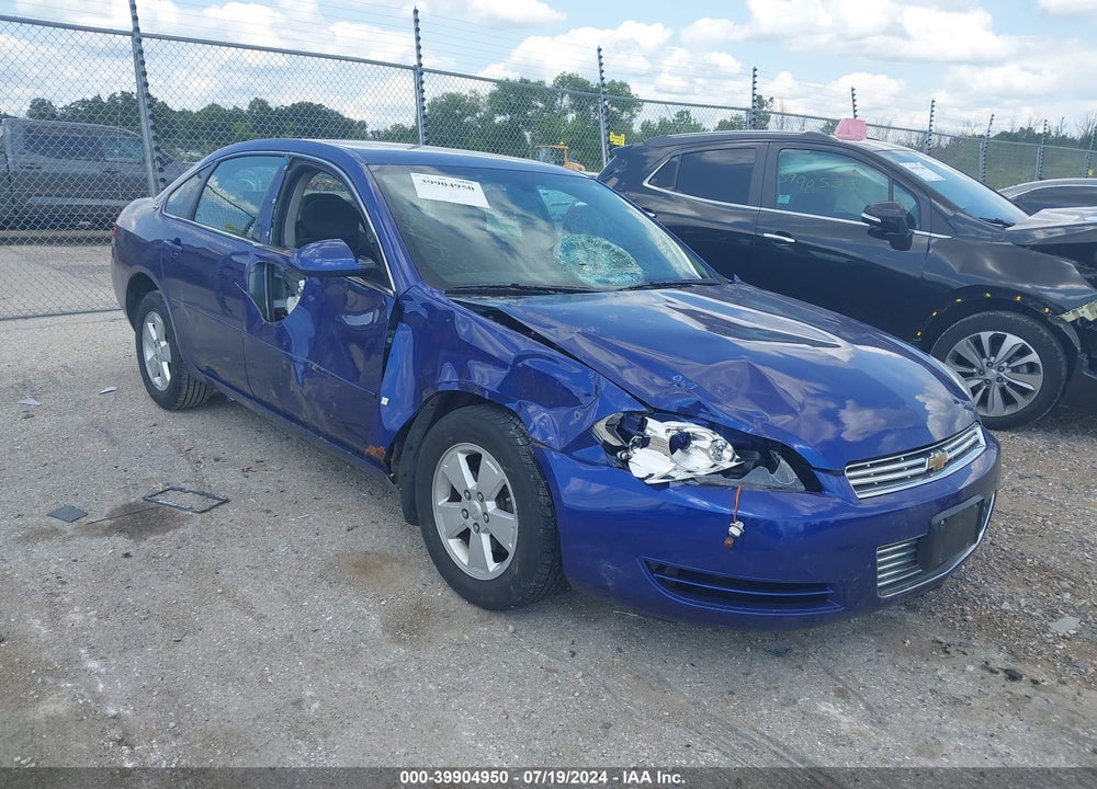 2007 CHEVROLET IMPALA LT VIN: 2G1WT58KX79111068