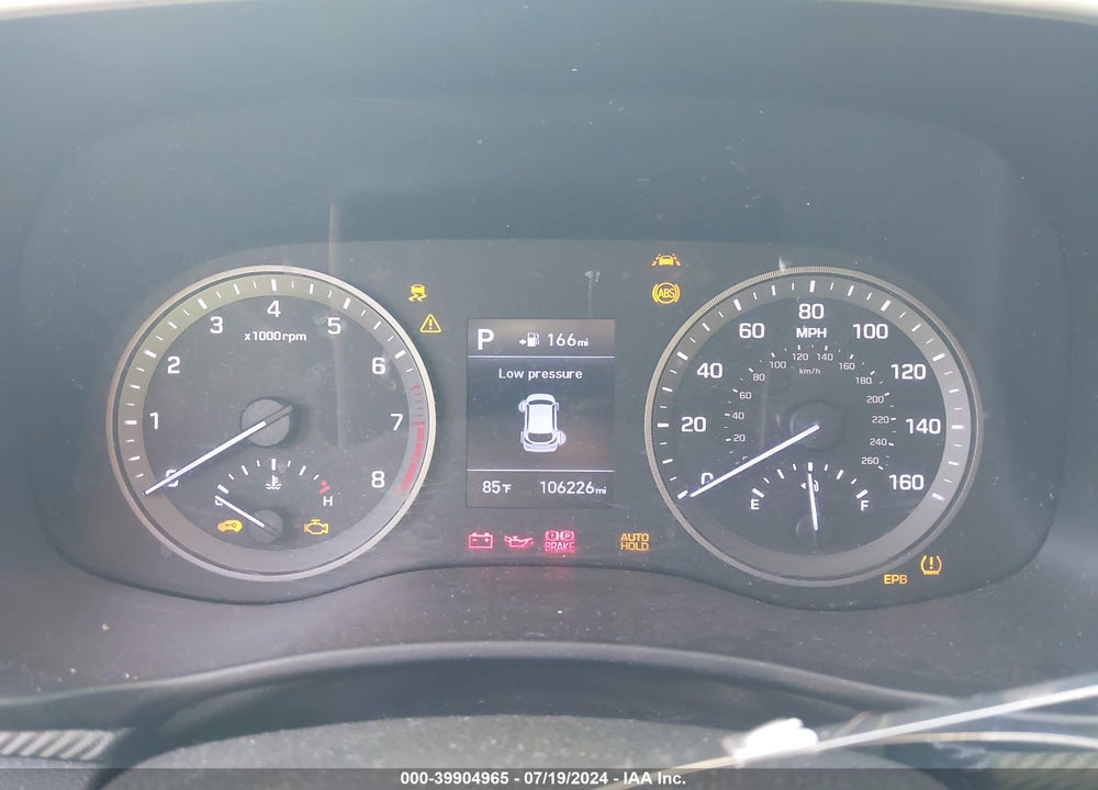 2019 HYUNDAI TUCSON NIGHT VIN: KM8J33AL3KU960992