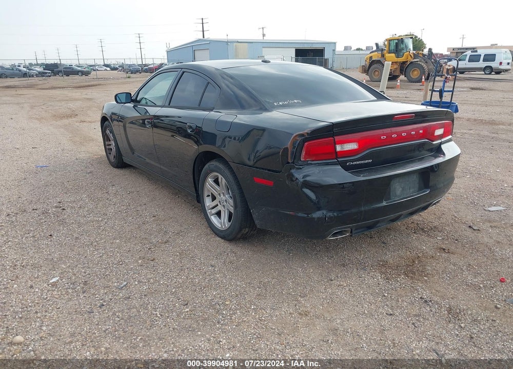 2012 DODGE CHARGER SE VIN: 2C3CDXBG1CH203021