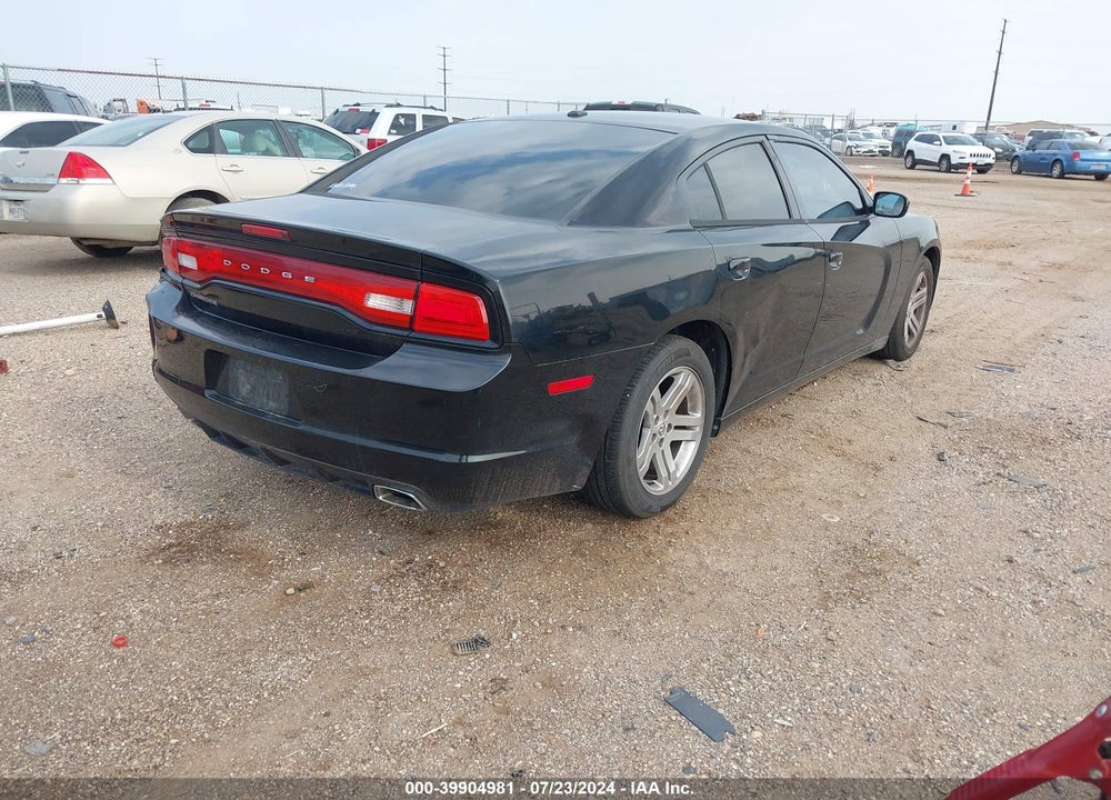 2012 DODGE CHARGER SE VIN: 2C3CDXBG1CH203021