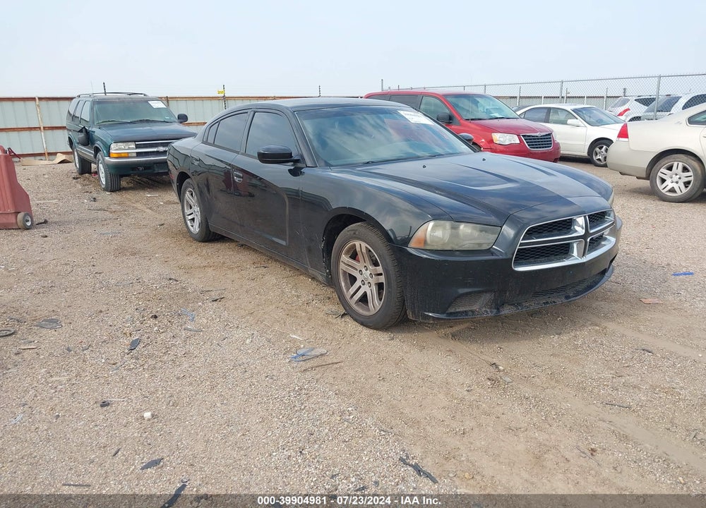 2012 DODGE CHARGER SE VIN: 2C3CDXBG1CH203021
