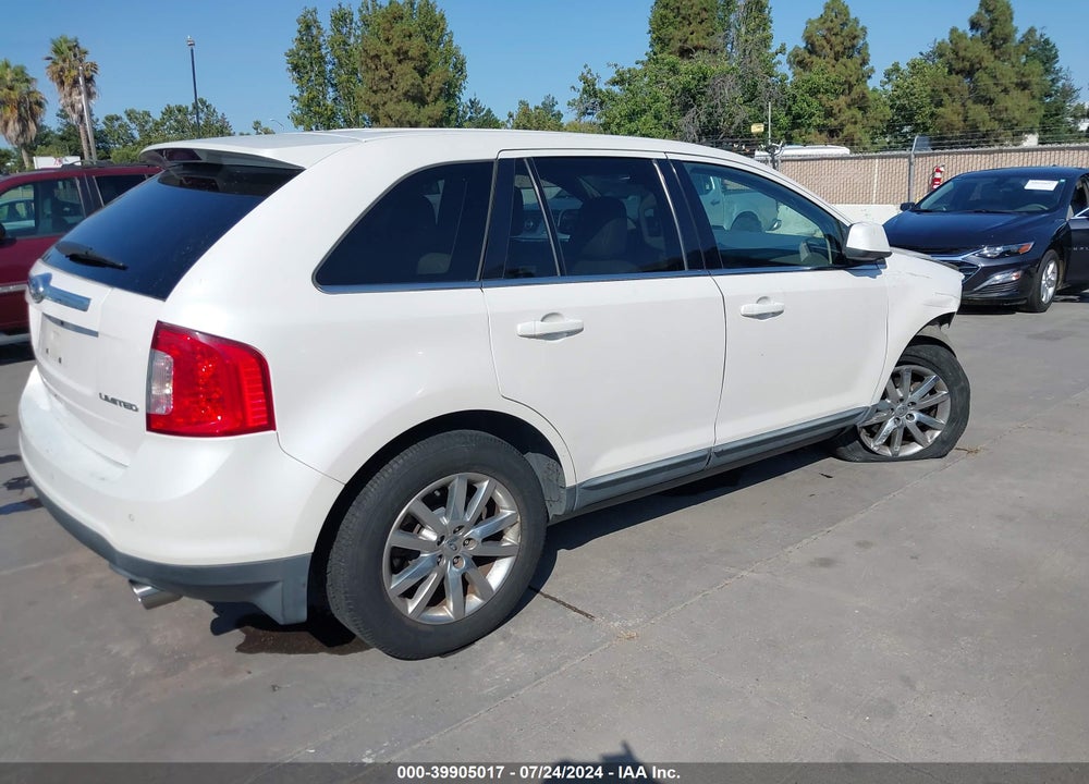 2011 FORD EDGE LIMITED VIN: 2FMDK3KC6BBA43517