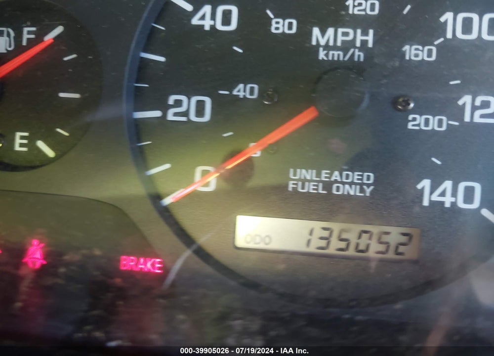 2000 NISSAN ALTIMA GLE/GXE/SE/XE VIN: 1N4DL01D1YC104703