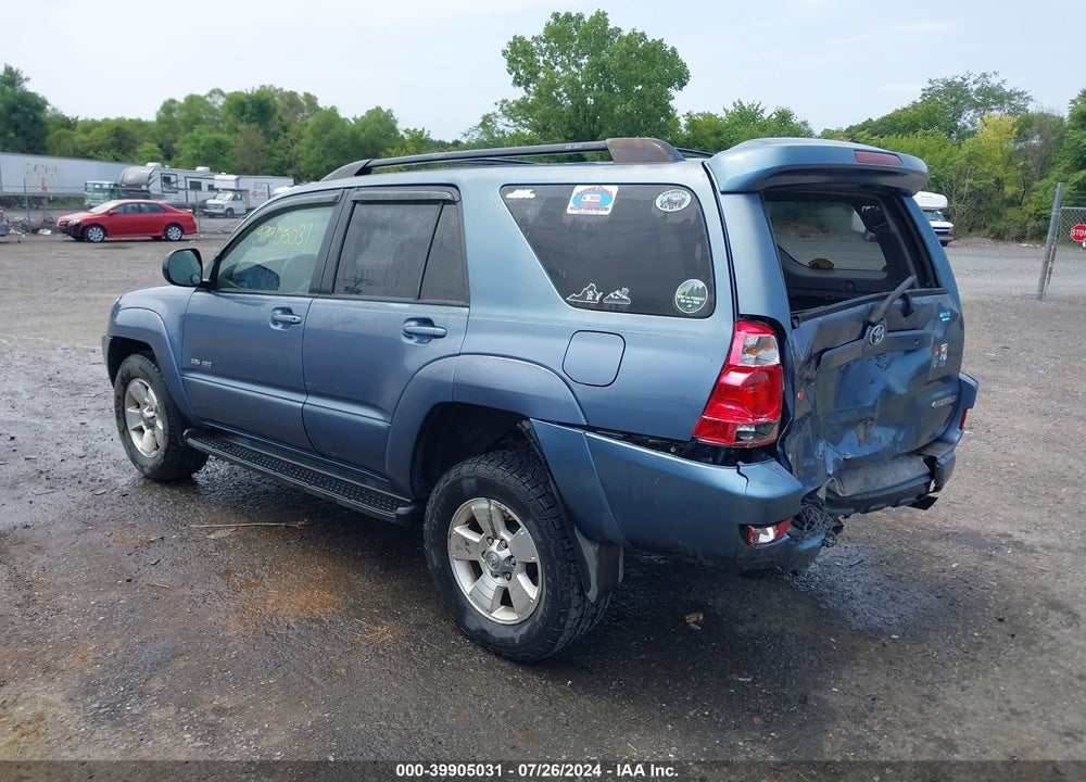 2005 TOYOTA 4RUNNER SR5 V6 VIN: JTEBU14R358039133