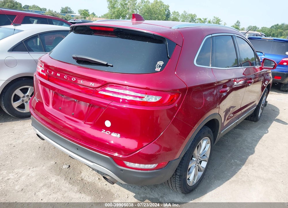 2016 LINCOLN MKC SELECT VIN: 5LMCJ2D93GUJ30655