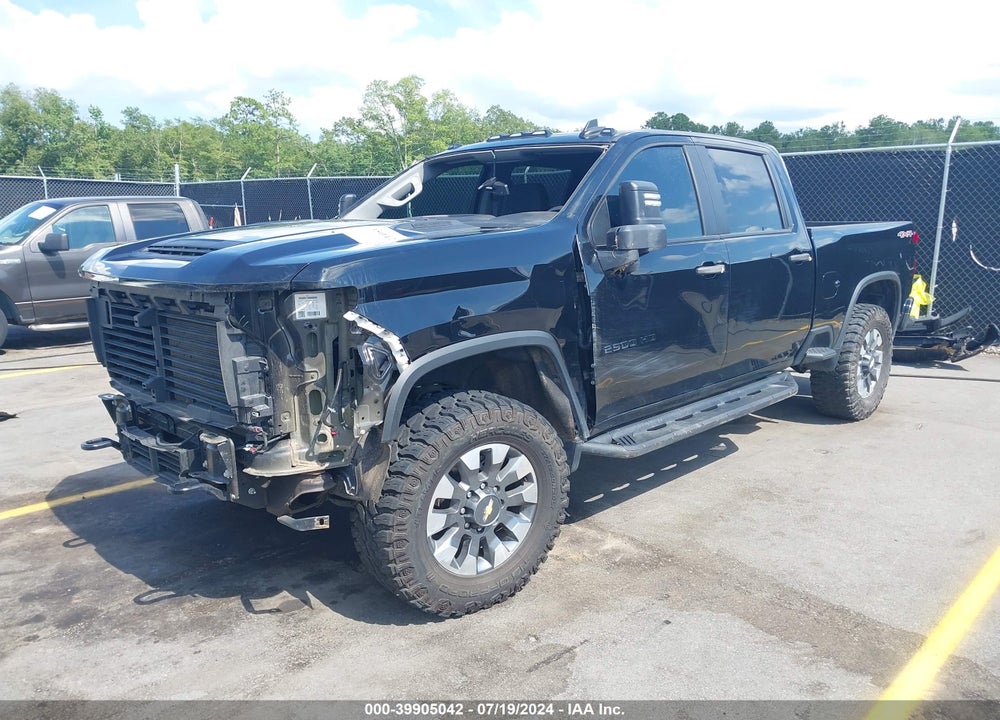2022 CHEVROLET SILVERADO 2500HD 4WD STANDARD BED CUSTOM VIN: 1GC4YME70NF143848