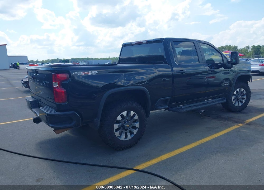 2022 CHEVROLET SILVERADO 2500HD 4WD STANDARD BED CUSTOM VIN: 1GC4YME70NF143848