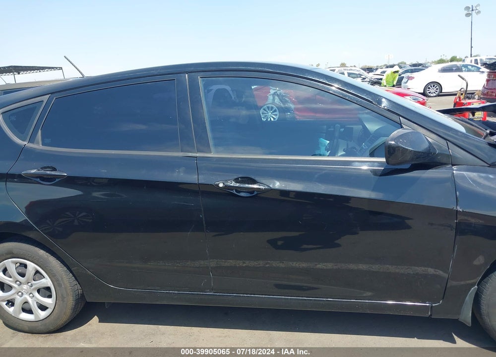 2014 HYUNDAI ACCENT GS VIN: KMHCT5AE7EU167821