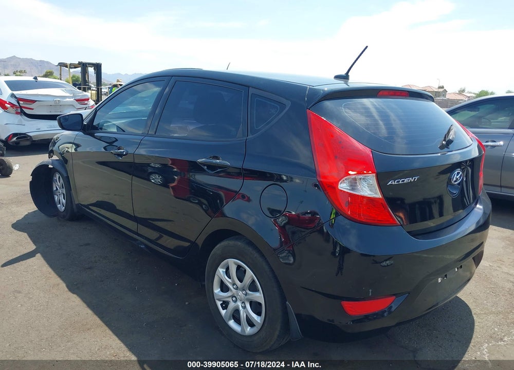 2014 HYUNDAI ACCENT GS VIN: KMHCT5AE7EU167821