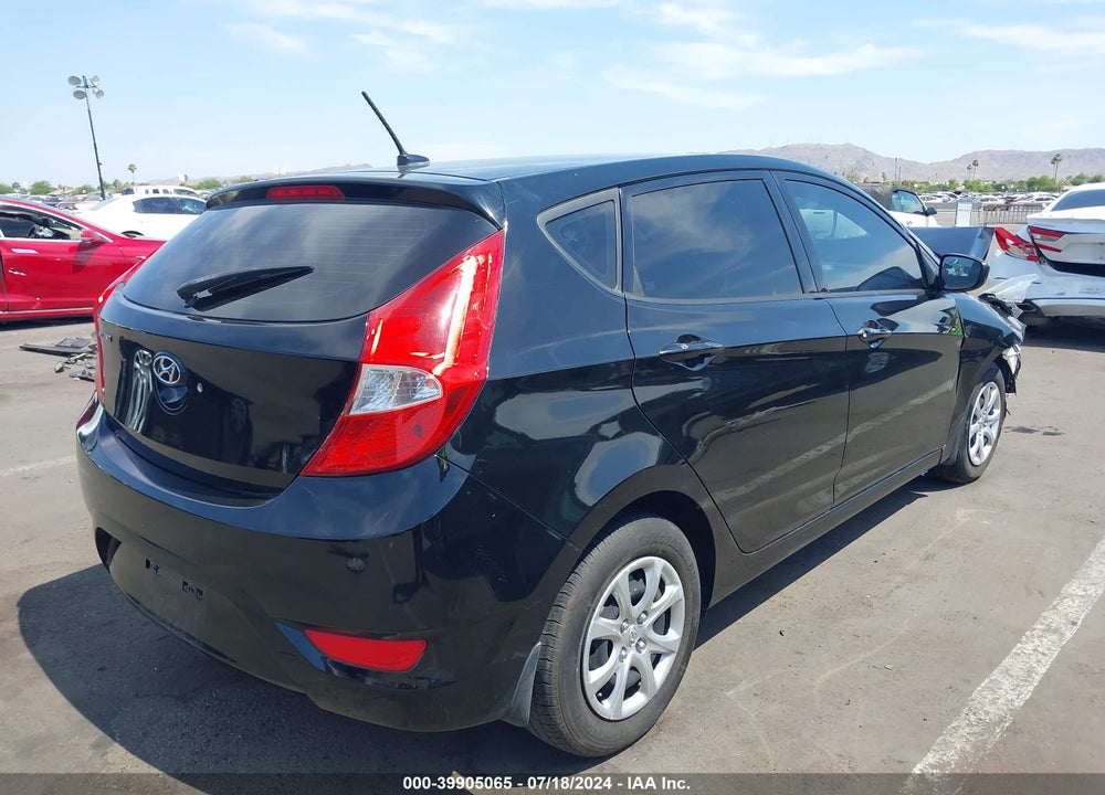 2014 HYUNDAI ACCENT GS VIN: KMHCT5AE7EU167821