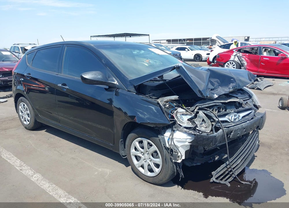 2014 HYUNDAI ACCENT GS VIN: KMHCT5AE7EU167821