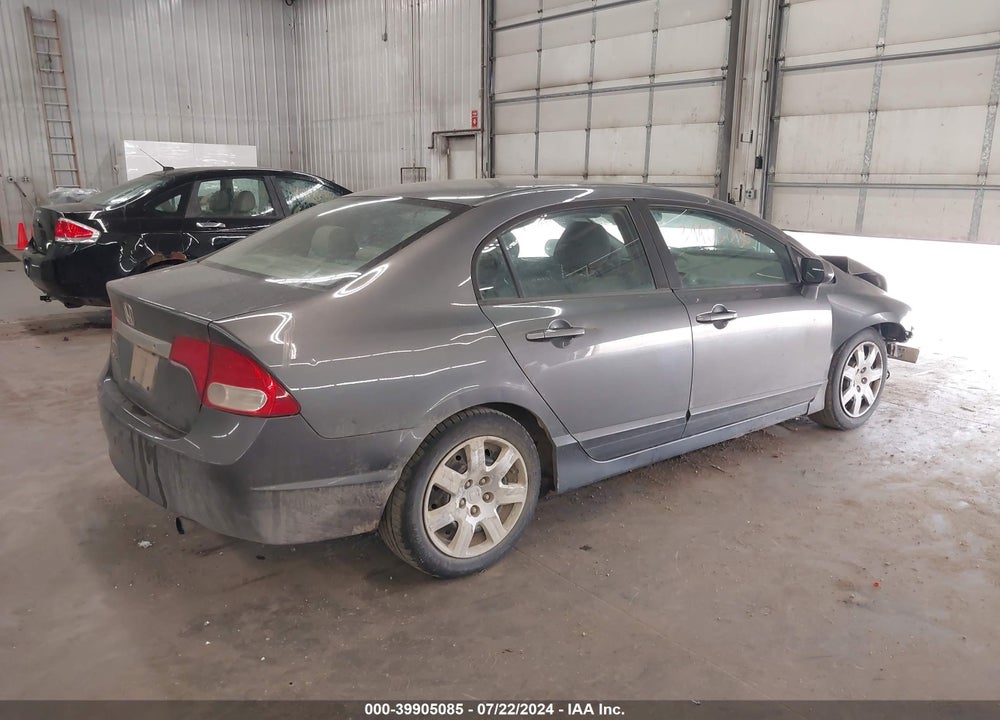 2011 HONDA CIVIC LX VIN: 19XFA1F51BE049783
