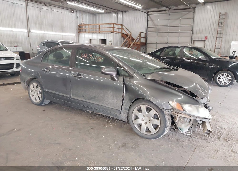 2011 HONDA CIVIC LX VIN: 19XFA1F51BE049783
