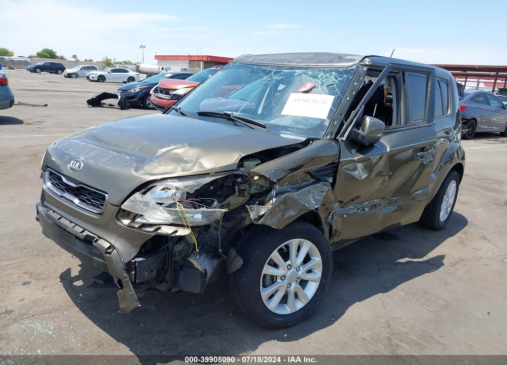 2013 KIA SOUL VIN: KNDJT2A6XD7483245