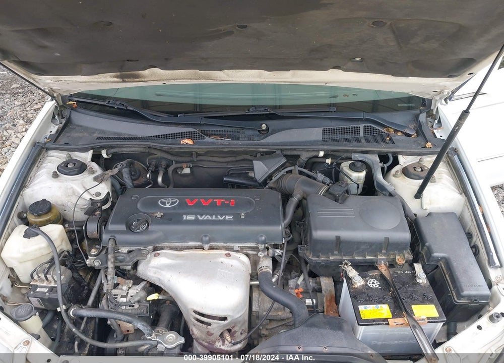 2005 TOYOTA CAMRY VIN: 4T1BE30K35U599534