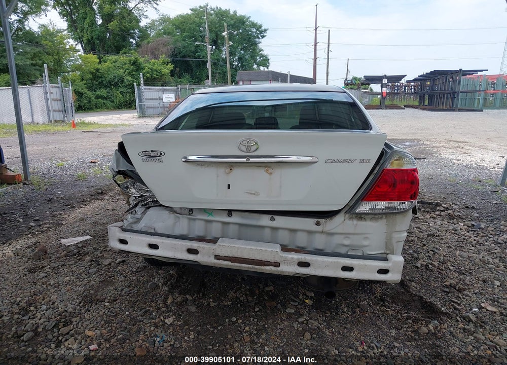 2005 TOYOTA CAMRY VIN: 4T1BE30K35U599534