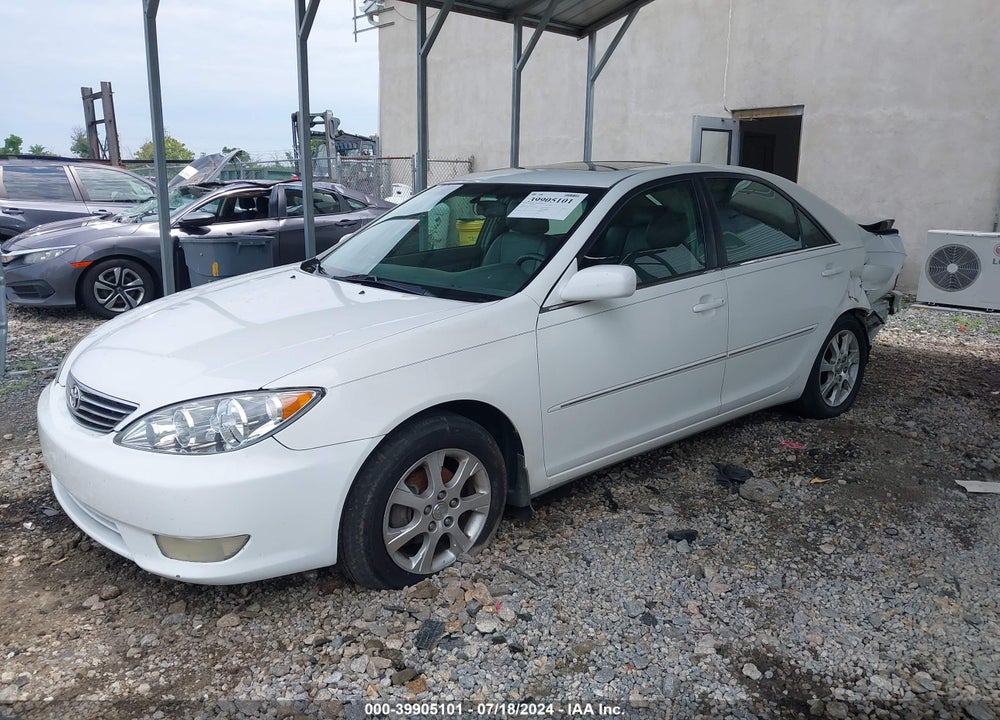 2005 TOYOTA CAMRY VIN: 4T1BE30K35U599534
