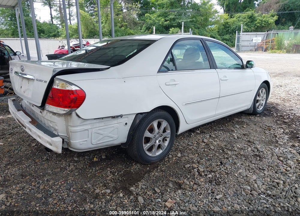 2005 TOYOTA CAMRY VIN: 4T1BE30K35U599534