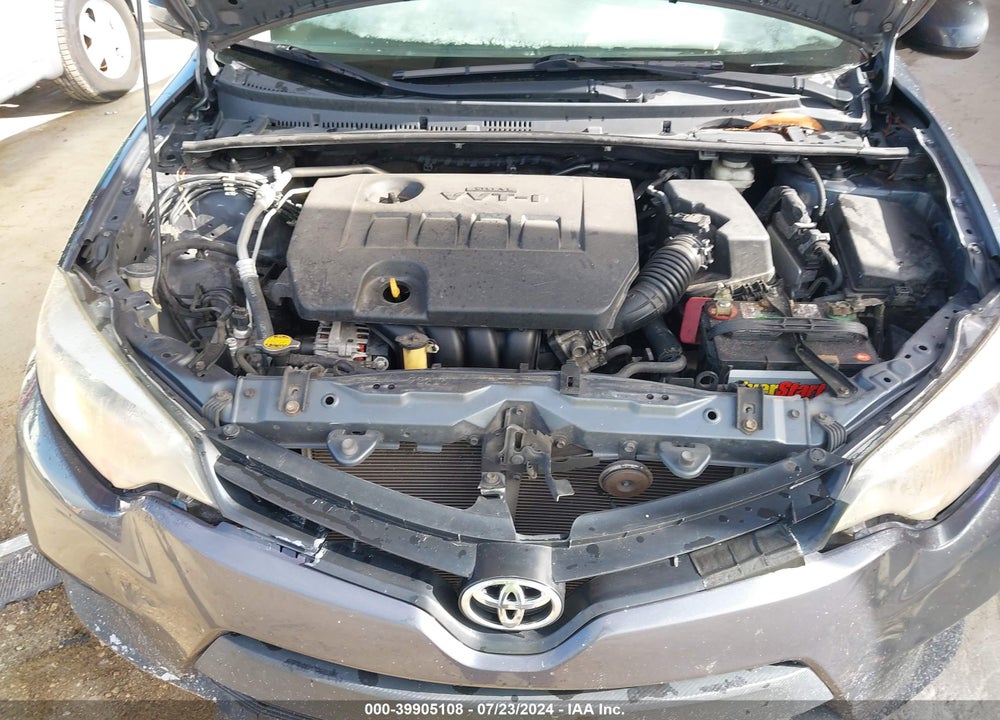 2015 TOYOTA COROLLA L VIN: 2T1BURHE4FC361568